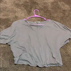Loose crop top